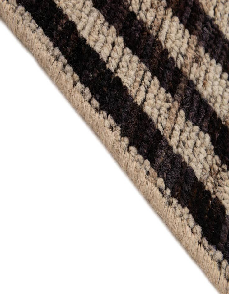 Detail image of  8' x 9' 9  Hand Knotted Moroccan Wool Rug