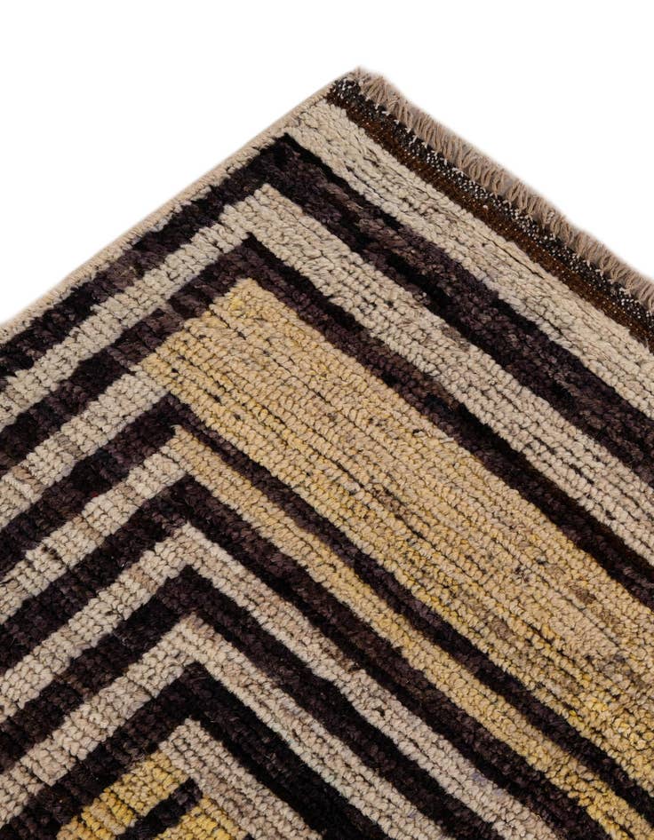 Detail image of  8' x 9' 9  Hand Knotted Moroccan Wool Rug