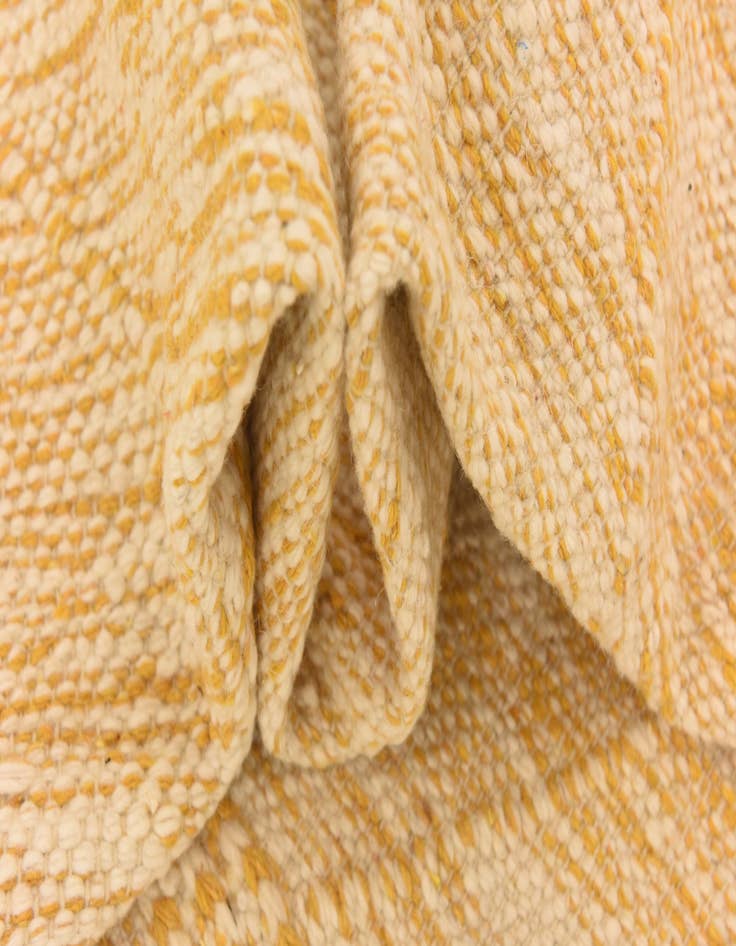 Detail image of  6' 7 x 10'  Hand Knotted Moroccan Wool Rug