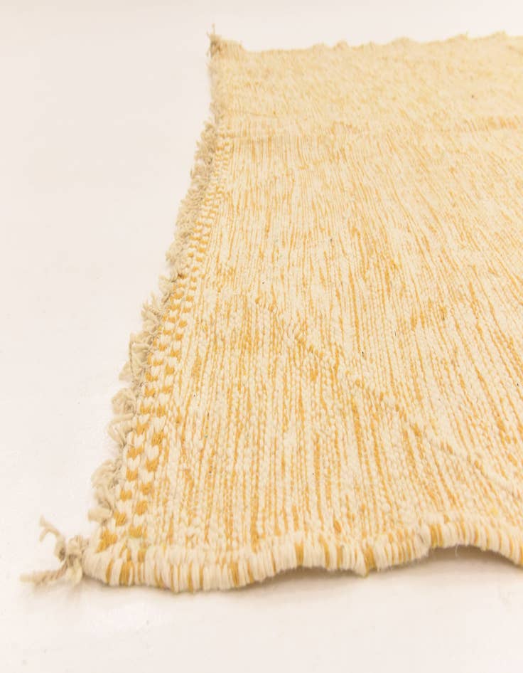 Detail image of  6' 7 x 10'  Hand Knotted Moroccan Wool Rug