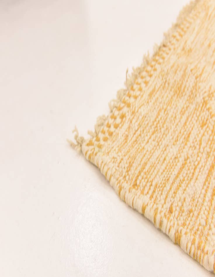 Detail image of  6' 7 x 10'  Hand Knotted Moroccan Wool Rug