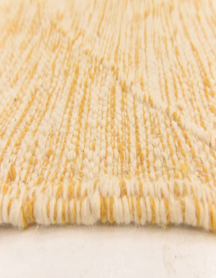 Detail image of  6' 7 x 10'  Hand Knotted Moroccan Wool Rug