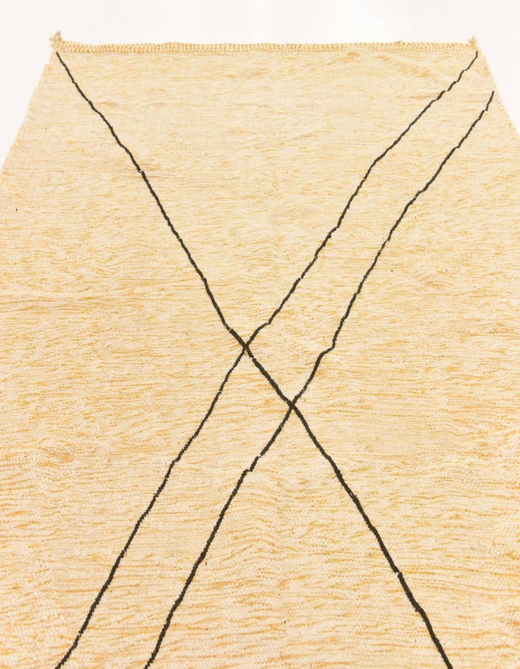 Detail image of  9' 3 x 12' 7  Hand Knotted Moroccan Wool Rug