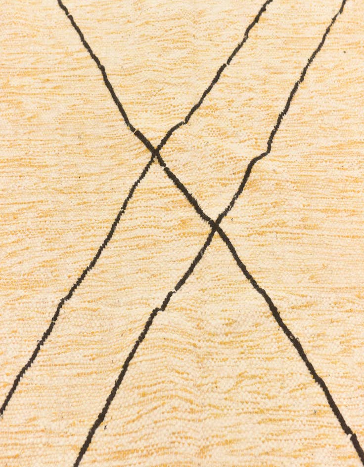 Detail image of  9' 3 x 12' 7  Hand Knotted Moroccan Wool Rug