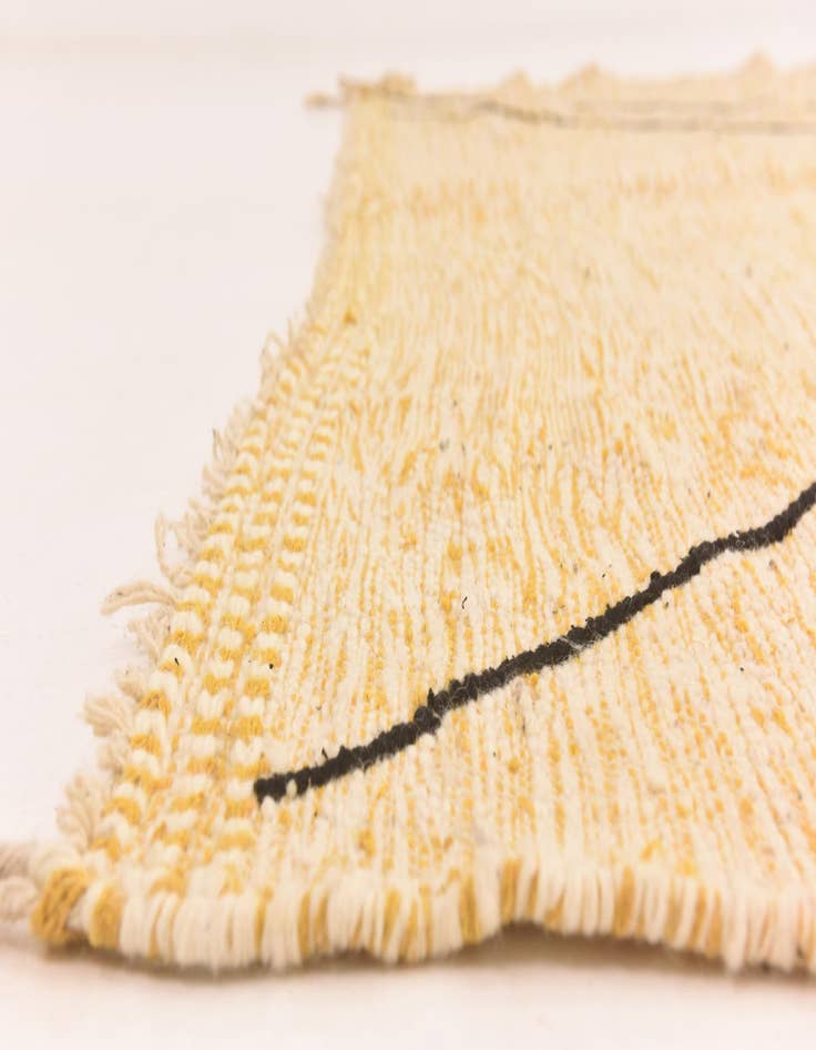 Detail image of  9' 3 x 12' 7  Hand Knotted Moroccan Wool Rug