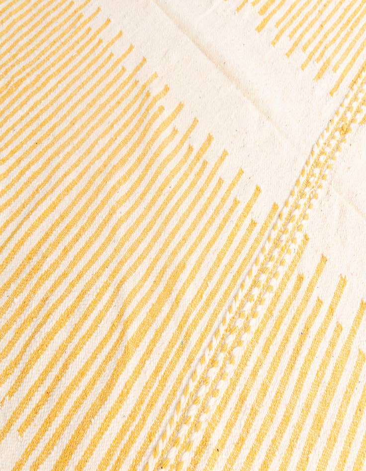 Detail image of  7' x 11'  Hand Knotted Moroccan Wool Rug