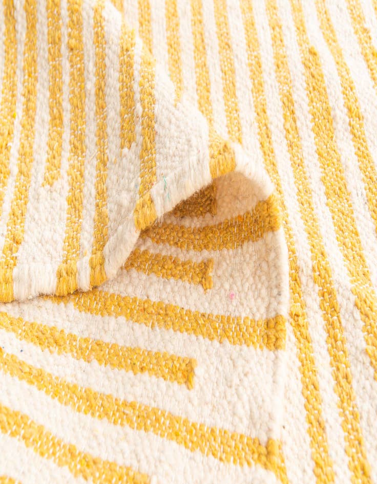 Detail image of  7' x 11'  Hand Knotted Moroccan Wool Rug