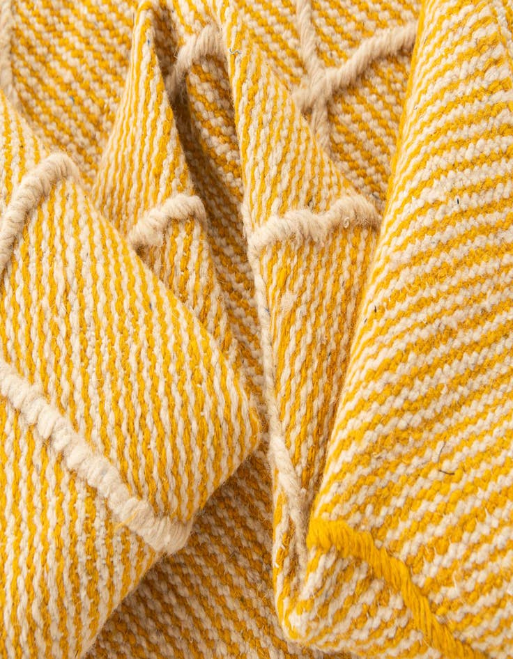 Detail image of  6' 9 x 10' 4  Hand Knotted Moroccan Wool Rug