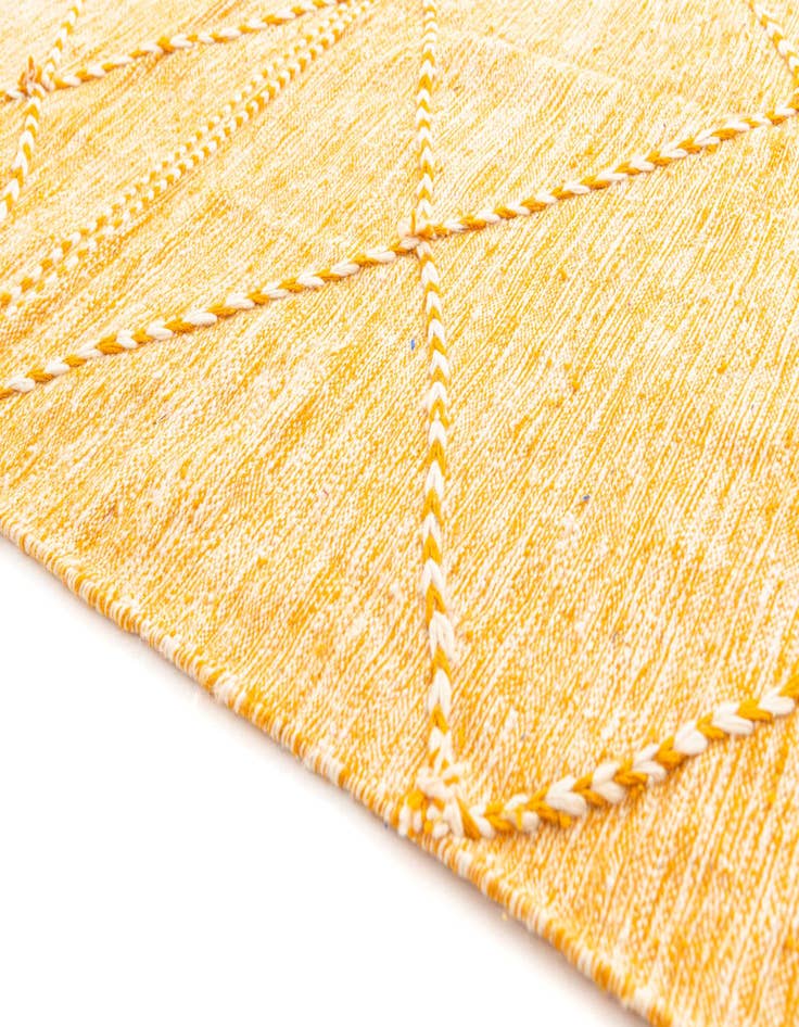 Detail image of  6' x 9' 8  Hand Knotted Moroccan Wool Rug