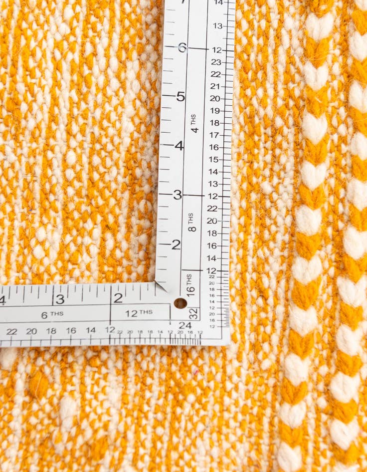 Detail image of  6' x 9' 8  Hand Knotted Moroccan Wool Rug