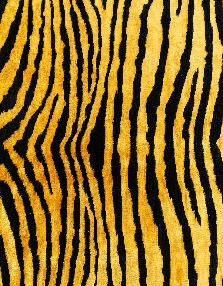 Detail image of  5' x 8' 1  Hand Knotted Moroccan Rug