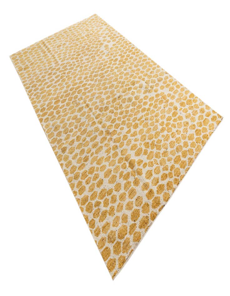 Detail image of  5' 10 x 9' 1  Hand Knotted Moroccan Wool Rug