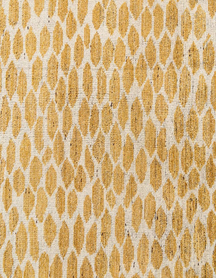 Detail image of  5' 10 x 9' 1  Hand Knotted Moroccan Wool Rug