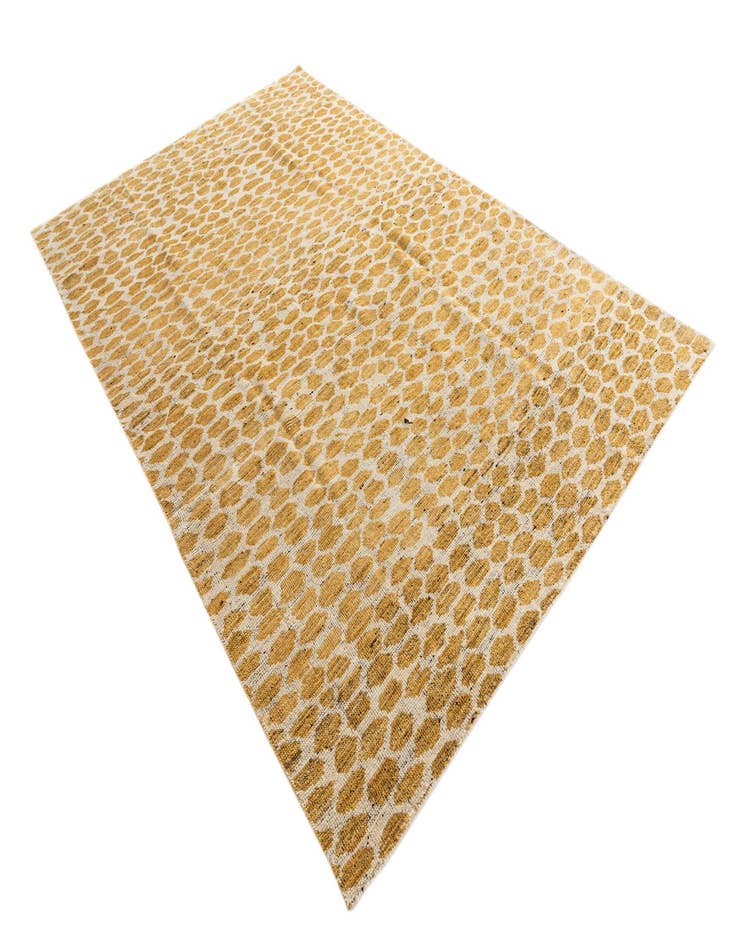 Detail image of  6' x 9' 2  Hand Knotted Moroccan Wool Rug