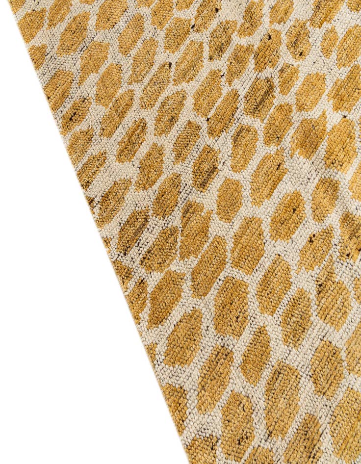 Detail image of  6' x 9' 2  Hand Knotted Moroccan Wool Rug