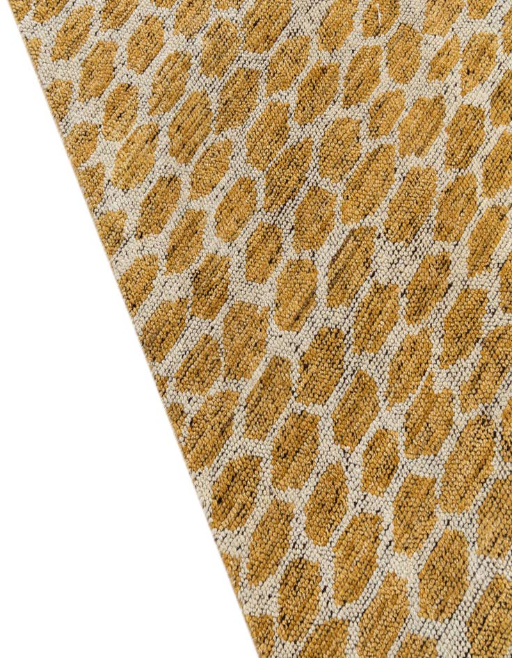 Detail image of  6' 2 x 9'  Hand Knotted Moroccan Wool Rug