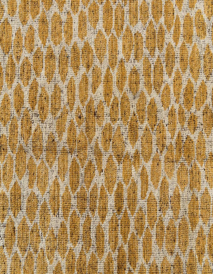 Detail image of  6' 2 x 9'  Hand Knotted Moroccan Wool Rug