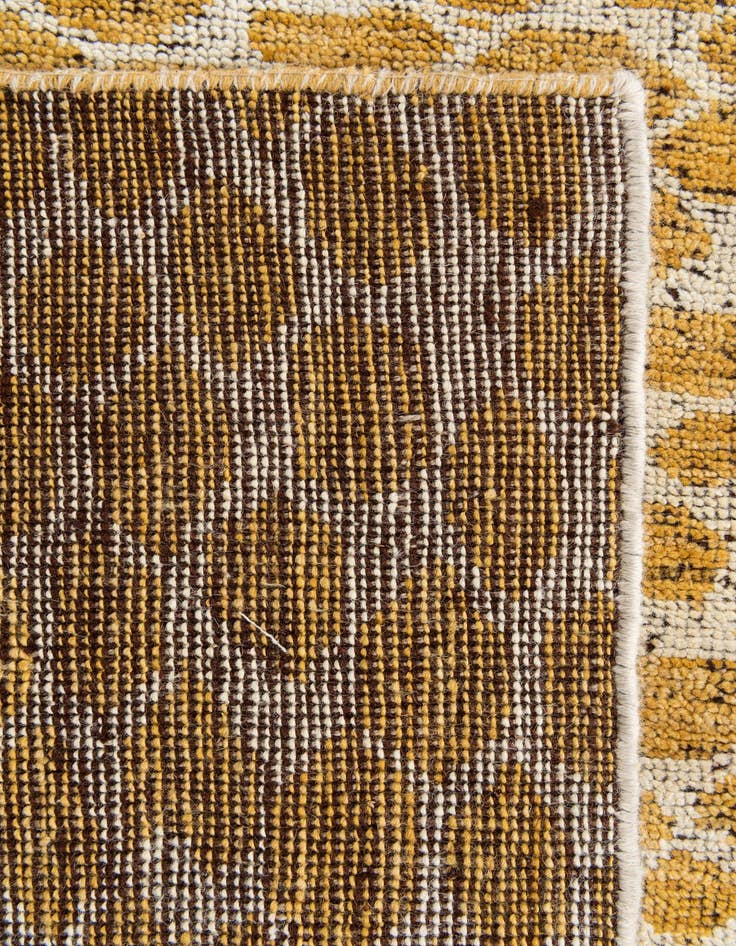 Detail image of  6' 2 x 9'  Hand Knotted Moroccan Wool Rug