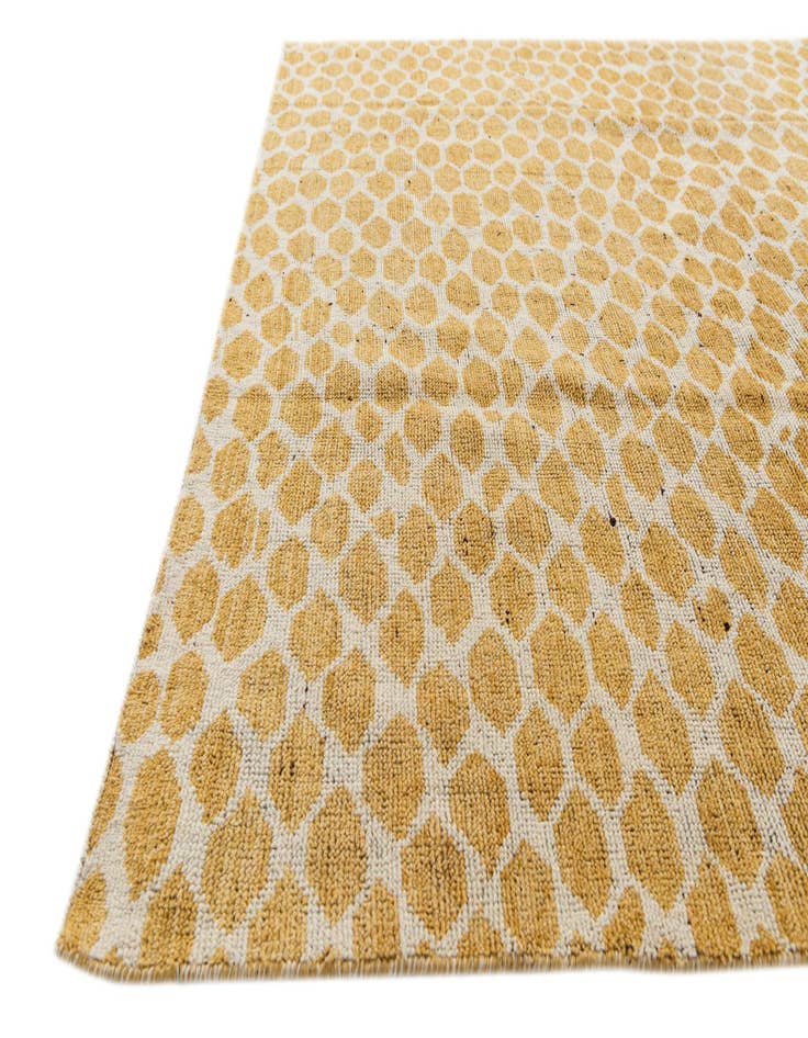 Detail image of  6' x 9' 2  Hand Knotted Moroccan Wool Rug