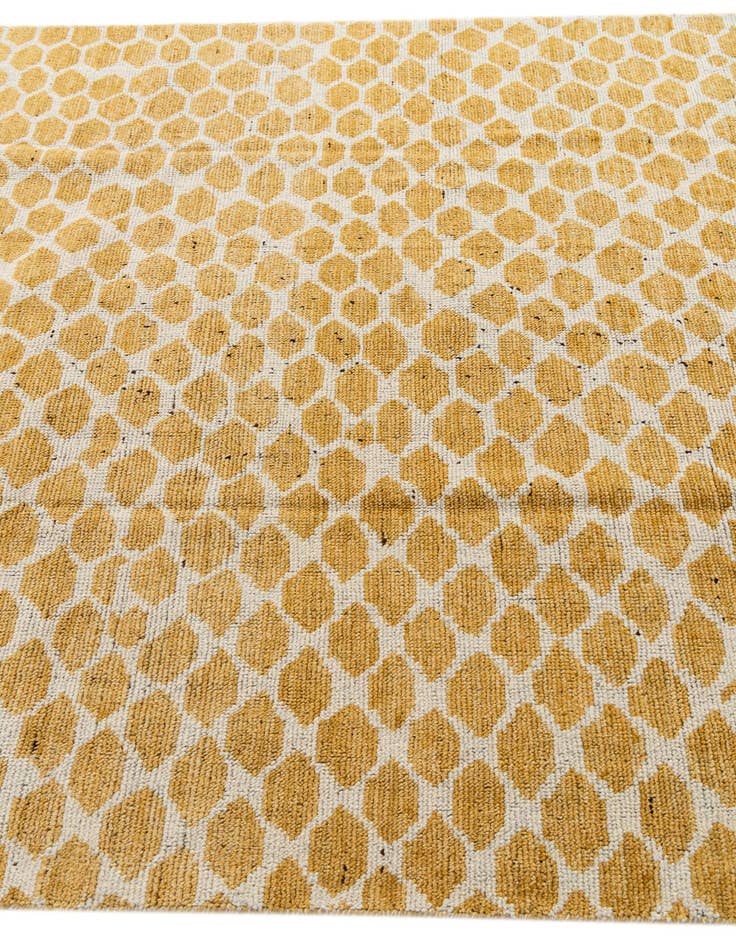 Detail image of  6' x 9' 2  Hand Knotted Moroccan Wool Rug