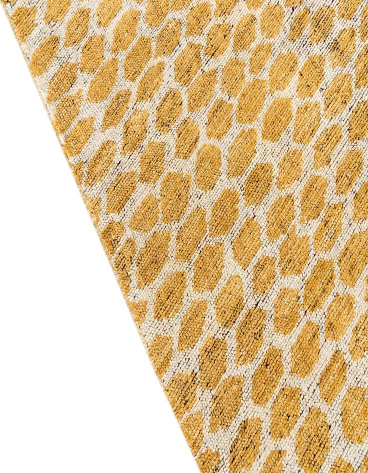 Detail image of  6' x 9' 2  Hand Knotted Moroccan Wool Rug