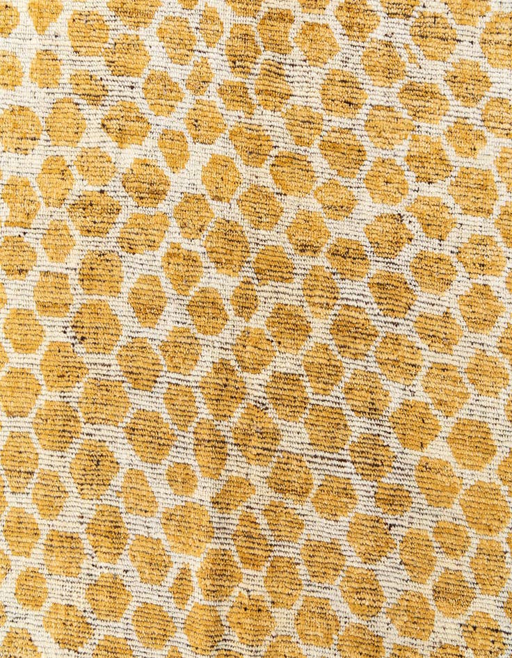 Detail image of  6' x 9' 2  Hand Knotted Moroccan Wool Rug