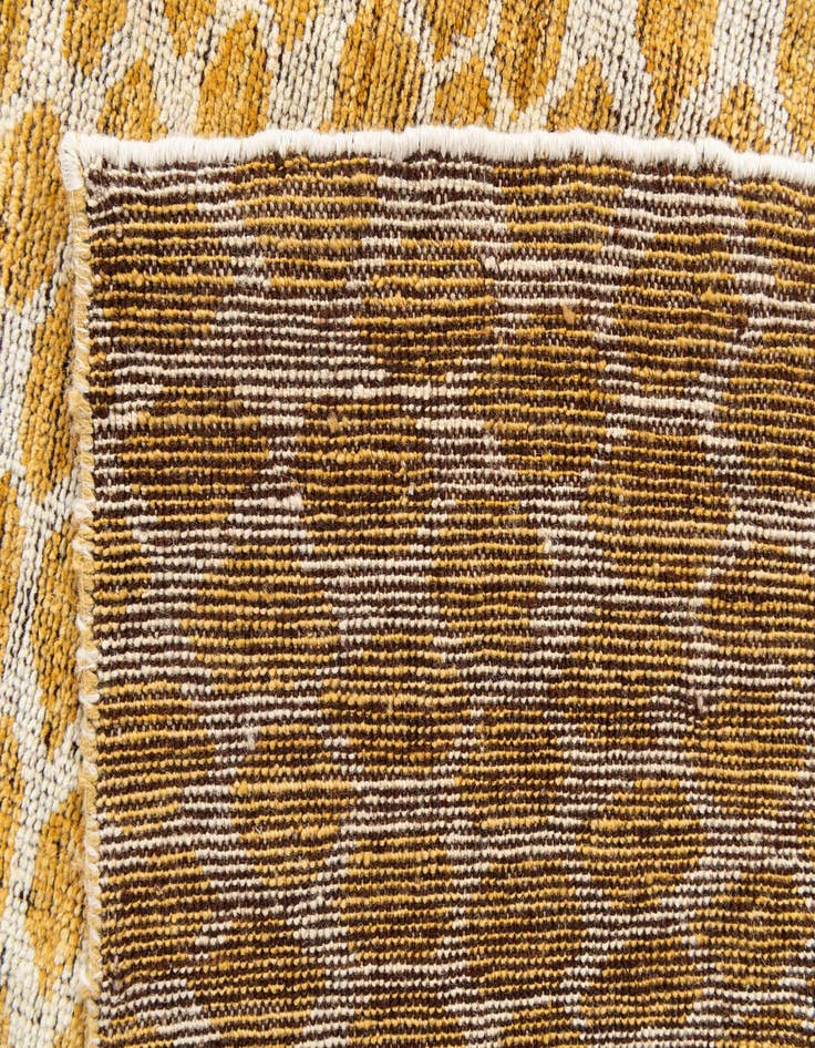 Detail image of  6' x 9' 2  Hand Knotted Moroccan Wool Rug