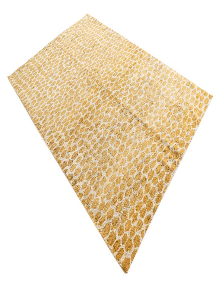 Detail image of  5' 10 x 8' 10  Hand Knotted Moroccan Wool Rug