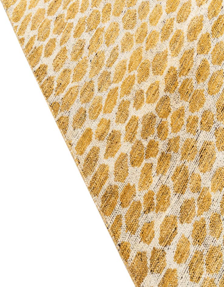 Detail image of  5' 10 x 8' 10  Hand Knotted Moroccan Wool Rug