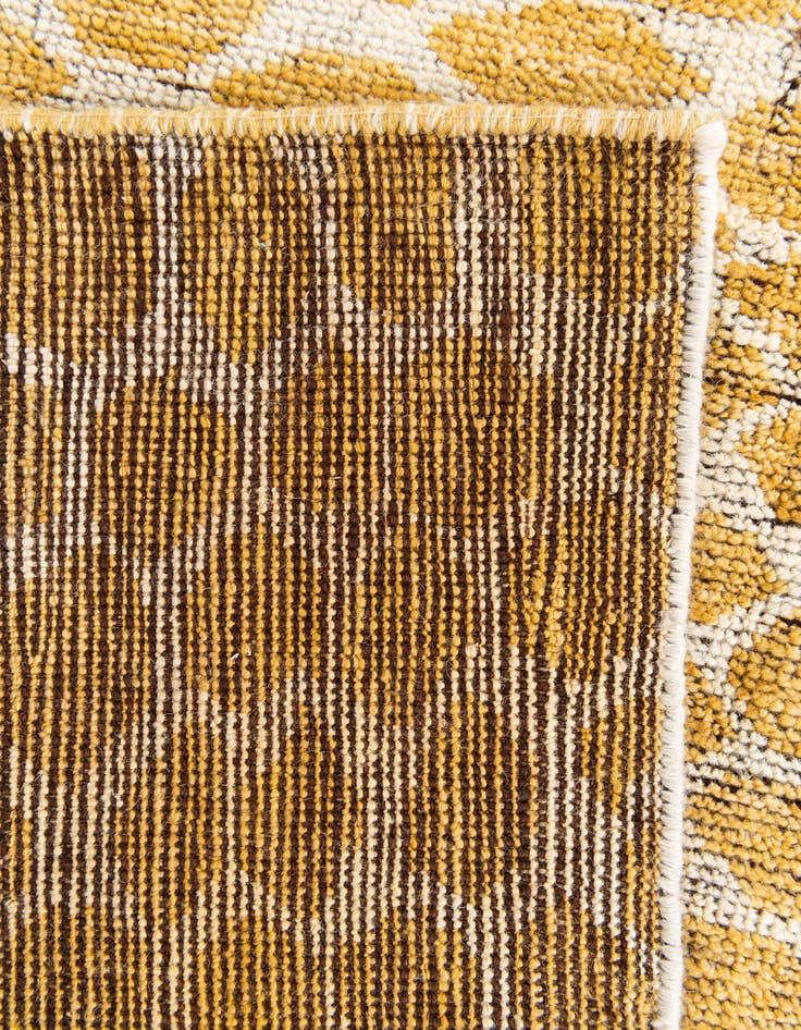 Detail image of  5' 10 x 8' 10  Hand Knotted Moroccan Wool Rug