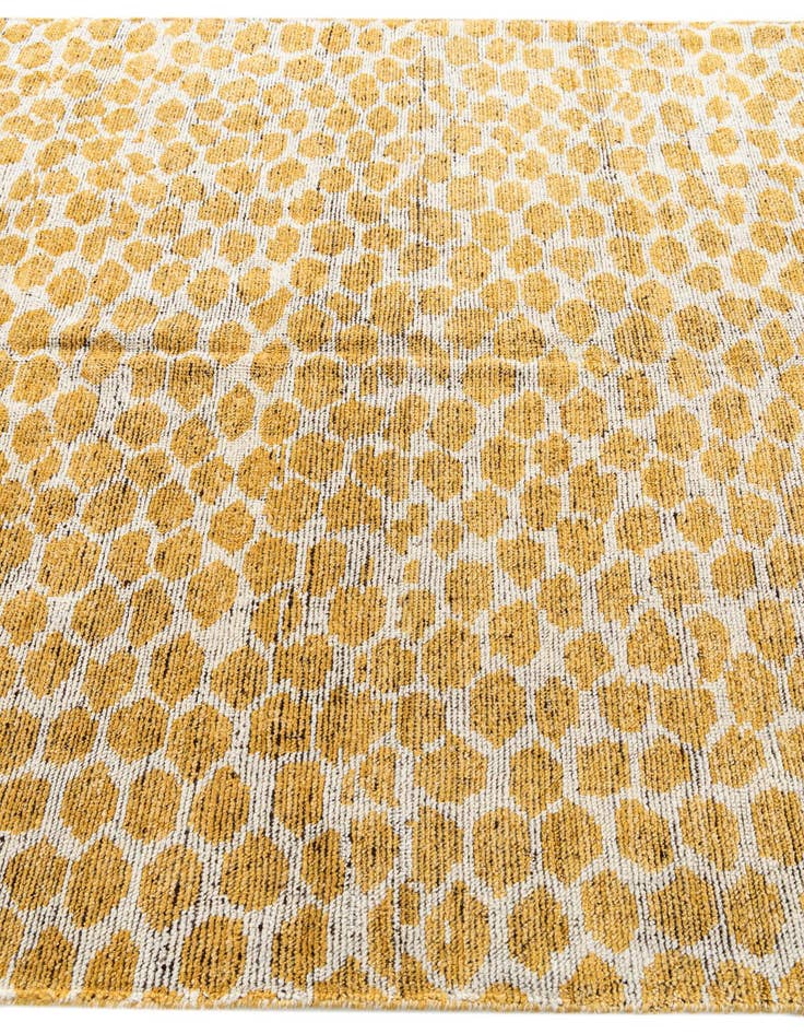 Detail image of  6' x 9'  Hand Knotted Moroccan Wool Rug