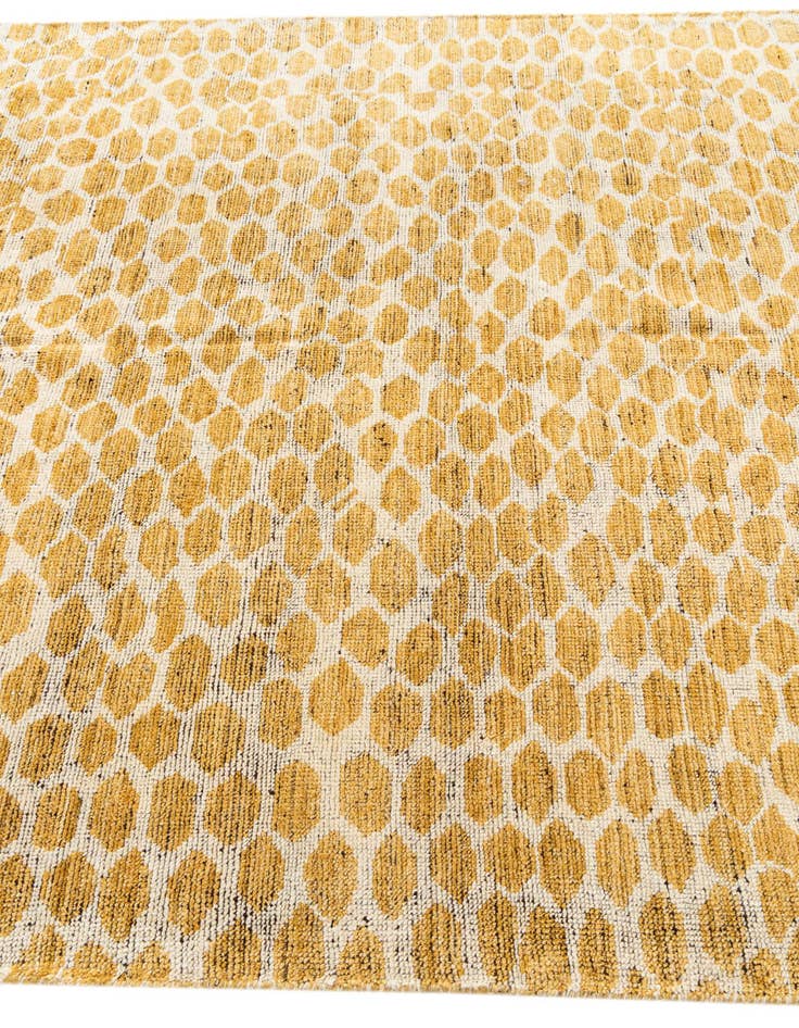 Detail image of  6' x 9' 2  Hand Knotted Moroccan Wool Rug