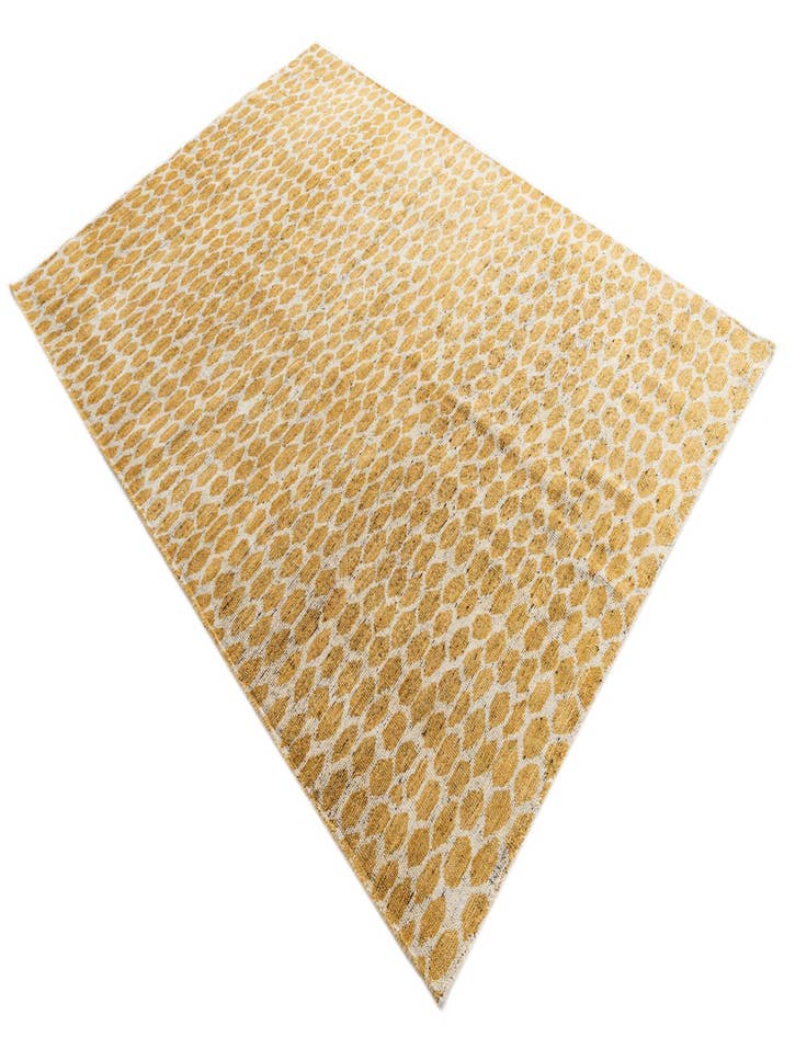 Detail image of  6' 1 x 8' 9  Hand Knotted Moroccan Wool Rug