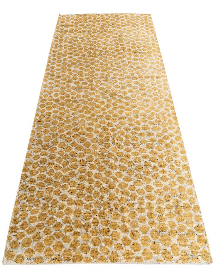 Detail image of  6' 1 x 8' 9  Hand Knotted Moroccan Wool Rug