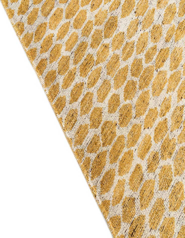 Detail image of  6' 1 x 8' 9  Hand Knotted Moroccan Wool Rug