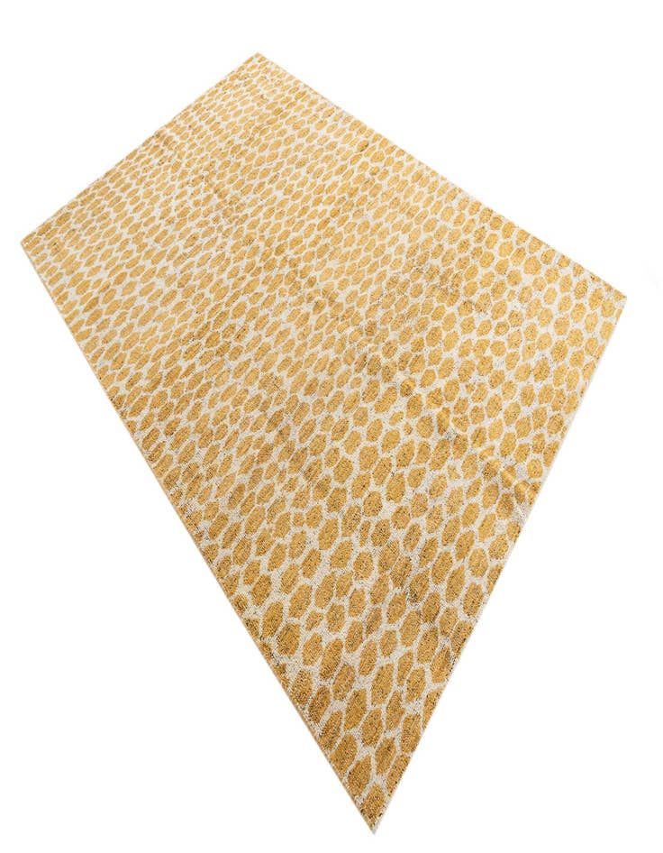 Detail image of  6' x 9'  Hand Knotted Moroccan Wool Rug