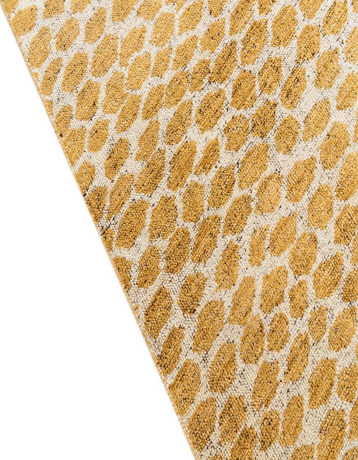 Detail image of  6' x 9'  Hand Knotted Moroccan Wool Rug