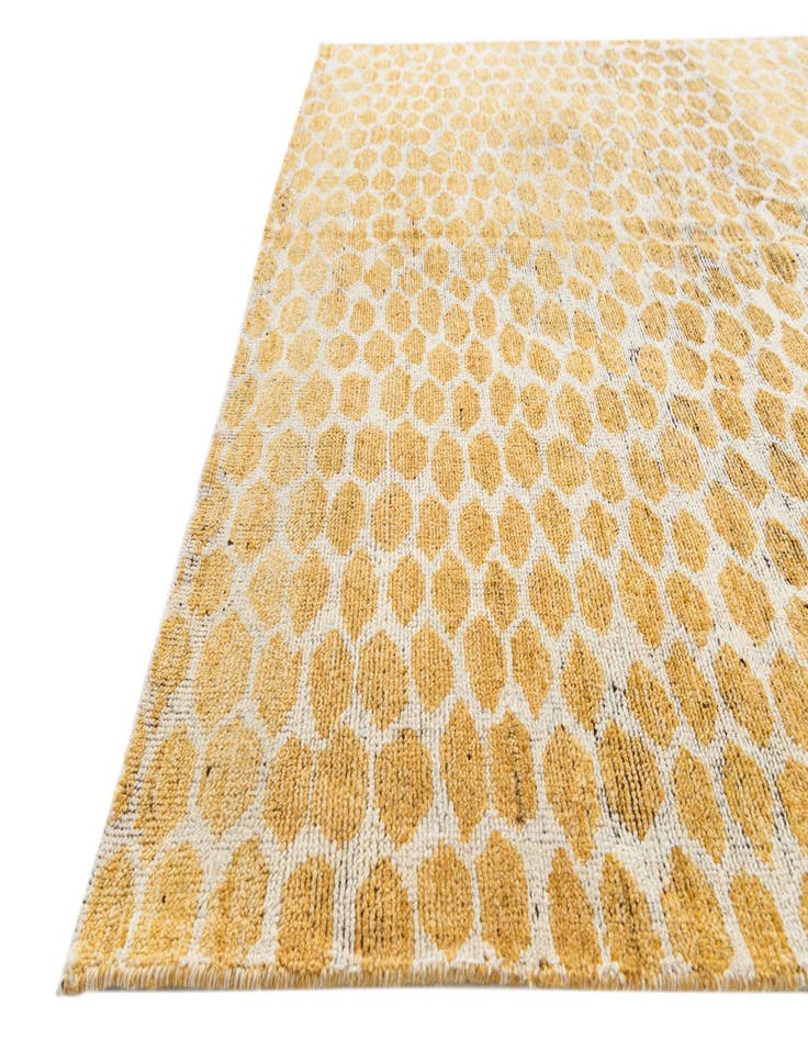 Detail image of  6' x 9' 1  Hand Knotted Moroccan Wool Rug