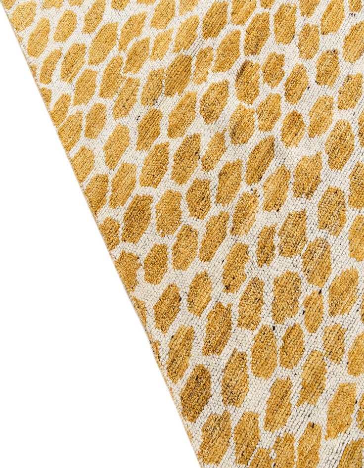 Detail image of  6' x 9' 2  Hand Knotted Moroccan Wool Rug