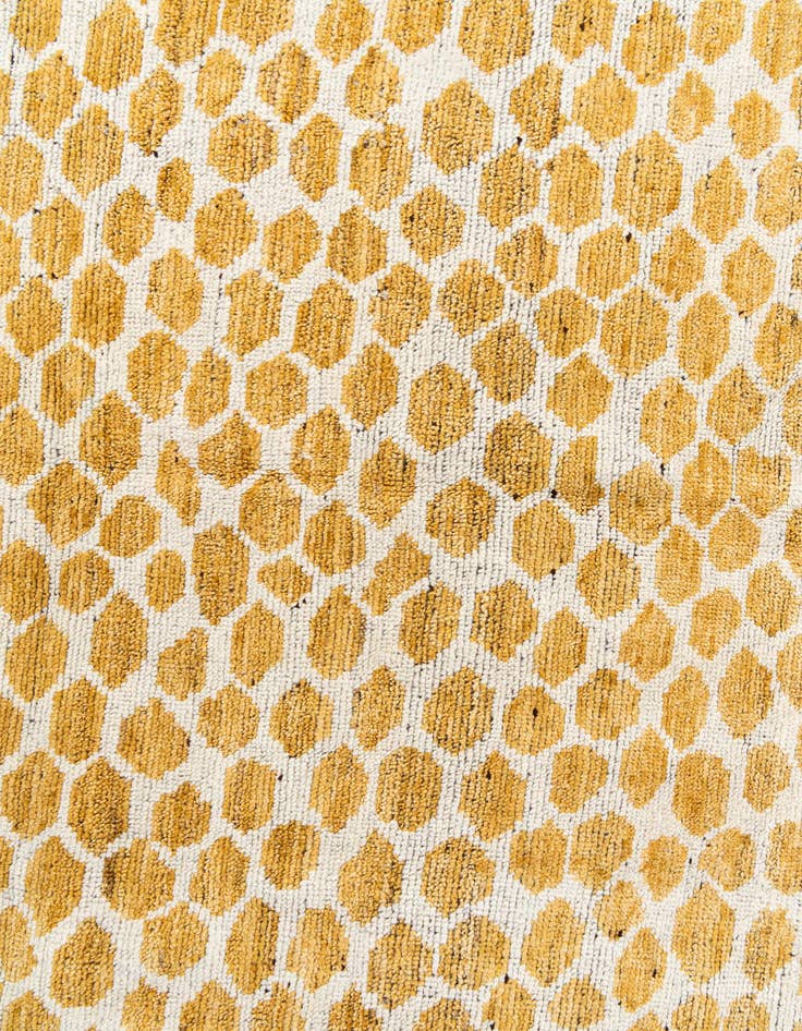 Detail image of  6' x 9' 2  Hand Knotted Moroccan Wool Rug