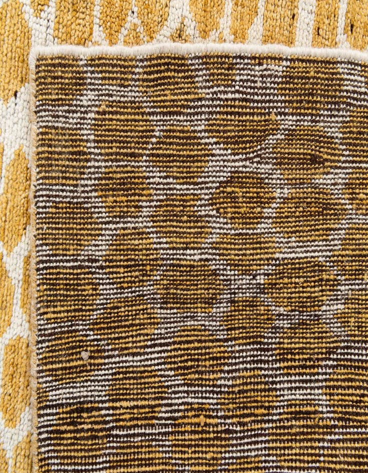 Detail image of  6' x 9' 2  Hand Knotted Moroccan Wool Rug