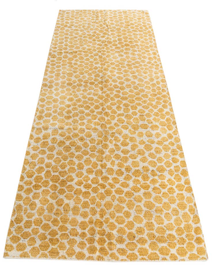 Detail image of  6' 2 x 9' 2  Hand Knotted Moroccan Wool Rug