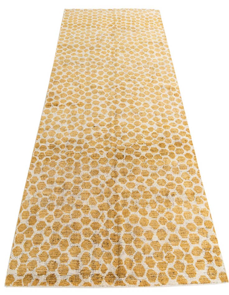 Detail image of  6' x 9' 2  Hand Knotted Moroccan Wool Rug