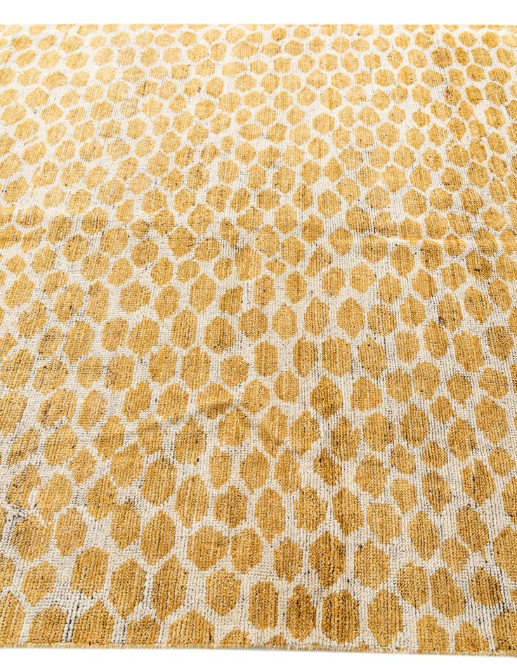 Detail image of  6' x 9' 2  Hand Knotted Moroccan Wool Rug