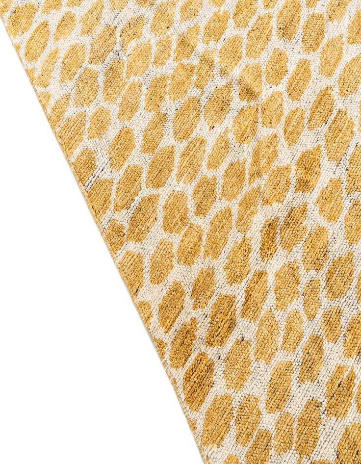 Detail image of  6' x 9' 2  Hand Knotted Moroccan Wool Rug