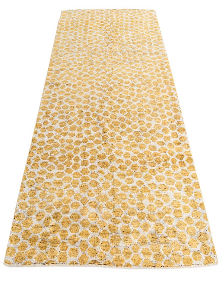 Detail image of  6' x 9' 2  Hand Knotted Moroccan Wool Rug