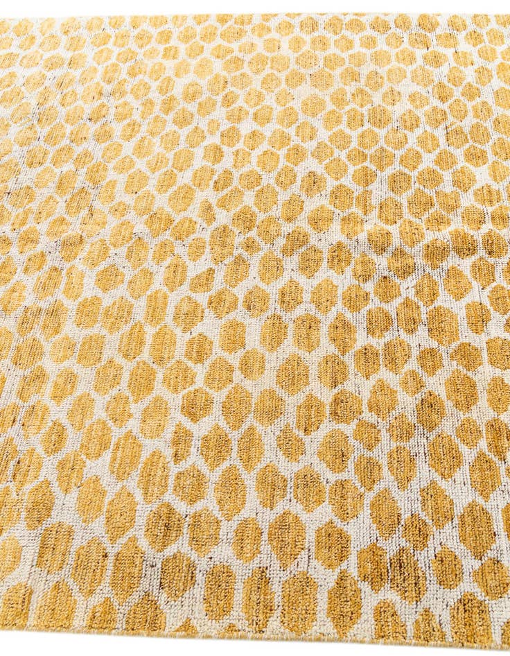 Detail image of  6' x 9' 2  Hand Knotted Moroccan Wool Rug