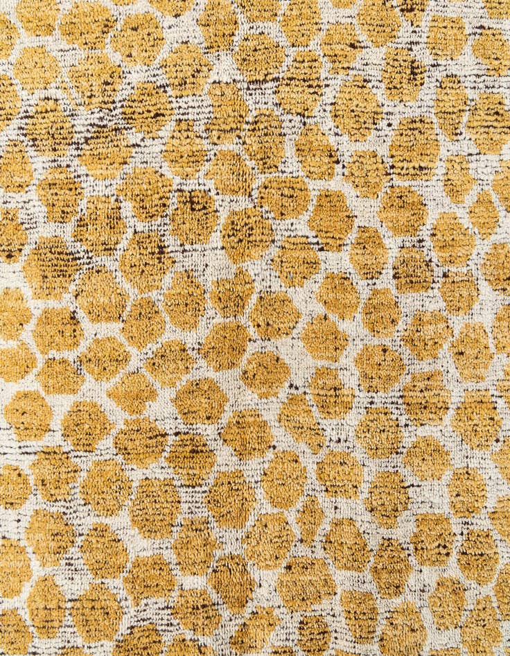 Detail image of  6' x 9' 1  Hand Knotted Moroccan Wool Rug