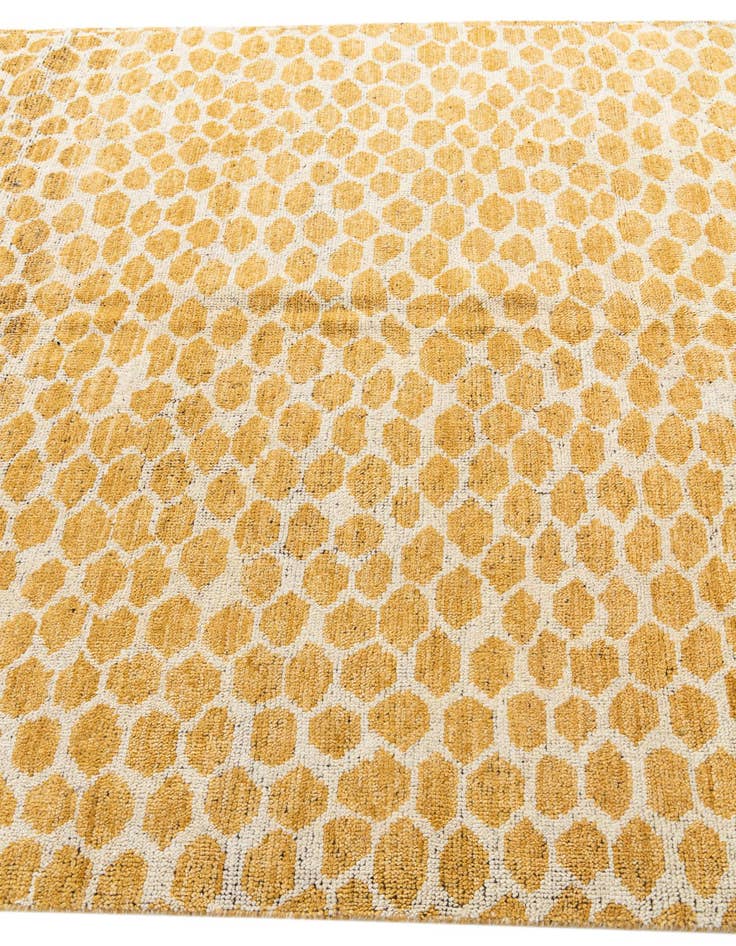 Detail image of  6' x 9' 2  Hand Knotted Moroccan Wool Rug