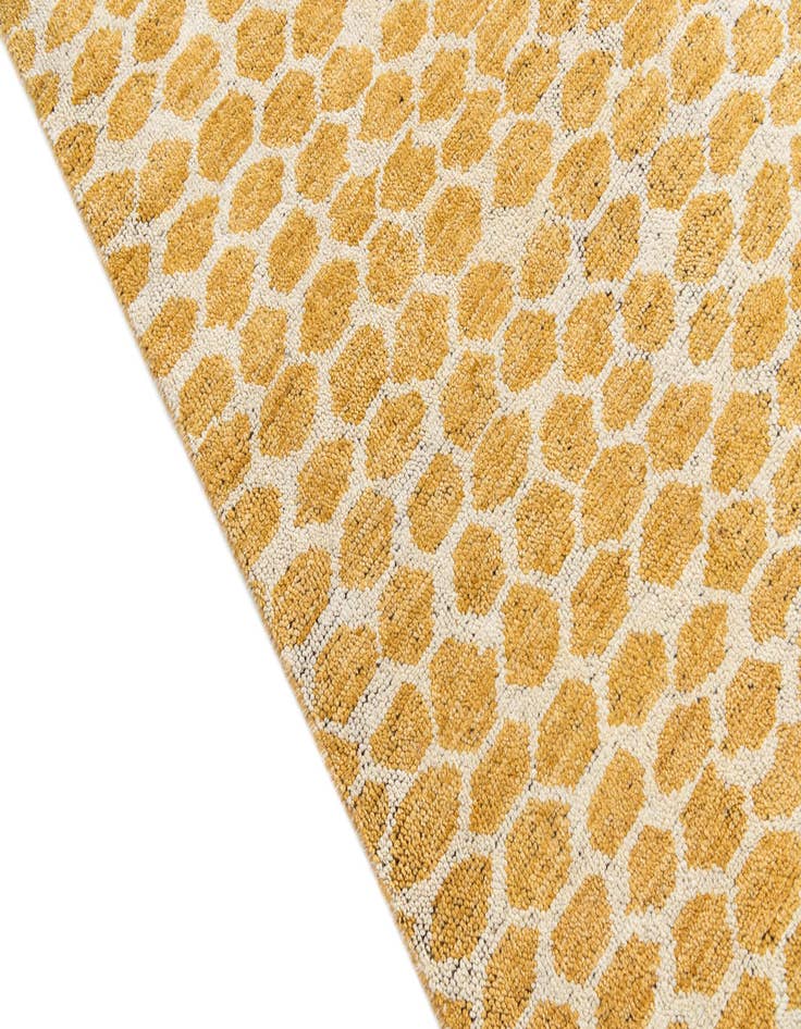 Detail image of  6' x 9' 2  Hand Knotted Moroccan Wool Rug